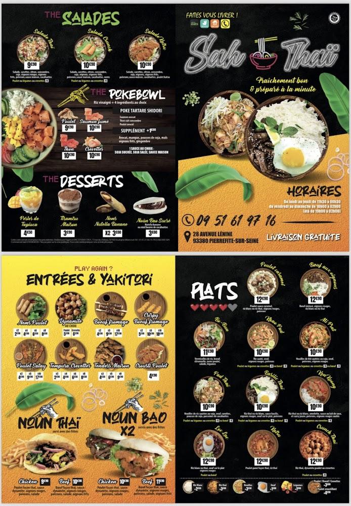 The Smash & Thaï - Menu Image 2